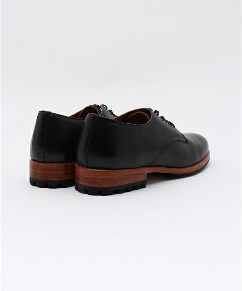 RATTLE TRAP（ラトルトラップ）の「レザーシューズ【山羊革(スムース)】（ドレスシューズ・メンズ・ブラック/ダークブラウン/キャメル・SMALL/MEDIUM/LARGE/LL）」の6枚目の写真