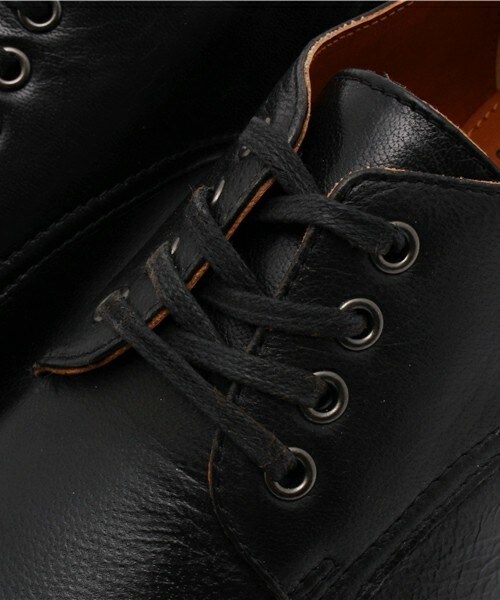 RATTLE TRAP（ラトルトラップ）の「レザーシューズ【山羊革(スムース)】（ドレスシューズ・メンズ・ブラック/ダークブラウン/キャメル・SMALL/MEDIUM/LARGE/LL）」の8枚目の写真