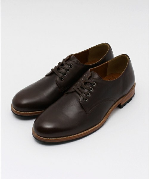 RATTLE TRAP（ラトルトラップ）の「レザーシューズ【山羊革(スムース)】（ドレスシューズ・メンズ・ブラック/ダークブラウン/キャメル・SMALL/MEDIUM/LARGE/LL）」の3枚目の写真