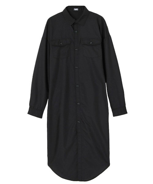 PAMEO POSE(パメオポーズ)の「LONG SHIRT FOR PUNKS(シャツ/ブラウス・レディース・ホワイト/ブラック/グリーン・F)」の2枚目の写真