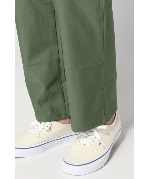 JOURNAL STANDARD relume(ジャーナルスタンダード レリューム)の「GUNG HO / ガンホー: 4POCKET FATIGUE BACK SATIN / パンツ(パンツ・メンズ・カーキ・30/32/34)」の12枚目の写真