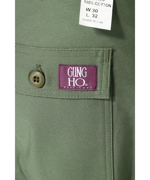 JOURNAL STANDARD relume(ジャーナルスタンダード レリューム)の「GUNG HO / ガンホー: 4POCKET FATIGUE BACK SATIN / パンツ(パンツ・メンズ・カーキ・30/32/34)」の11枚目の写真