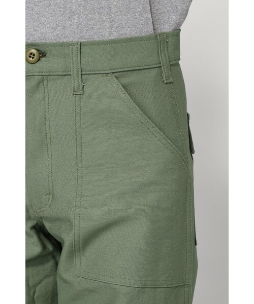 JOURNAL STANDARD relume(ジャーナルスタンダード レリューム)の「GUNG HO / ガンホー: 4POCKET FATIGUE BACK SATIN / パンツ(パンツ・メンズ・カーキ・30/32/34)」の9枚目の写真