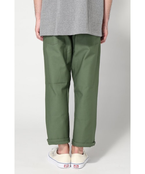 JOURNAL STANDARD relume(ジャーナルスタンダード レリューム)の「GUNG HO / ガンホー: 4POCKET FATIGUE BACK SATIN / パンツ(パンツ・メンズ・カーキ・30/32/34)」の5枚目の写真