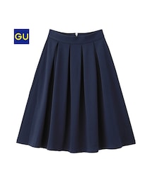GU | （GU）バックジップフレアスカート(スカート)