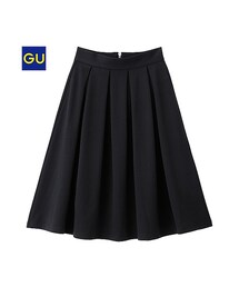 GU | （GU）バックジップフレアスカート(スカート)