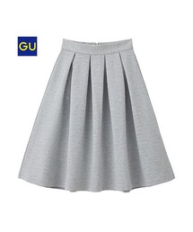GU | （GU）バックジップフレアスカート(スカート)