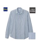 GU | （GU）ブロードストライプシャツ（長袖）(MEN ⁄ シャツ)