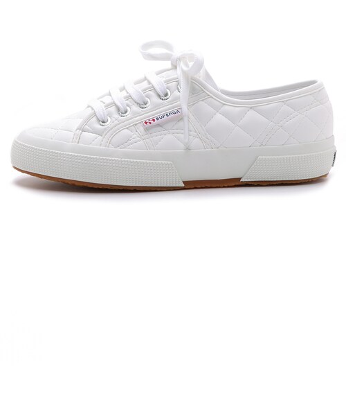 SUPERGA（スペルガ）の「Superga 2750 Quilted Sneakers（スニーカー・レディース・Black/White・6/6.5/7/7.5/8/8.5/9/9.5/10）」の7枚目の写真