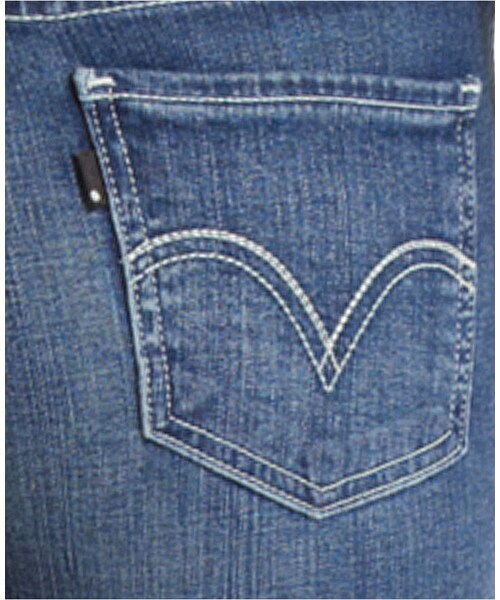 Levi's（リーバイス）の「Levi's® Juniors' 535 Skinny Leggings, Medium Wash（アンダーウェア・レディース・Blue・0/1）」の3枚目の写真