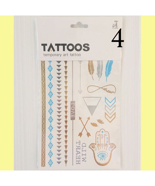 No Brand ノーブランド の この夏ピッタリ 海でもそれ以外のシーンでも フラッシュタトゥーシール Ab 904 その他 Wear