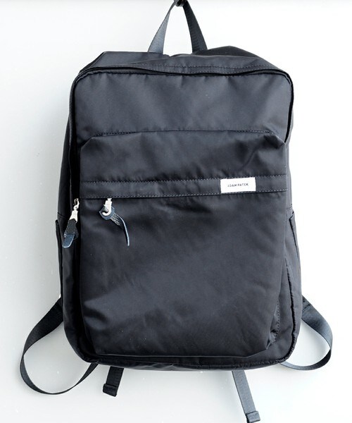 ADAM PATEK（アダムパテック）の「【16S/S 先行予約】ADAM PATEK/スクエアNYLON RYCK（バックパック/リュック・メンズ・ホワイト/ブラック・FREE）」の8枚目の写真