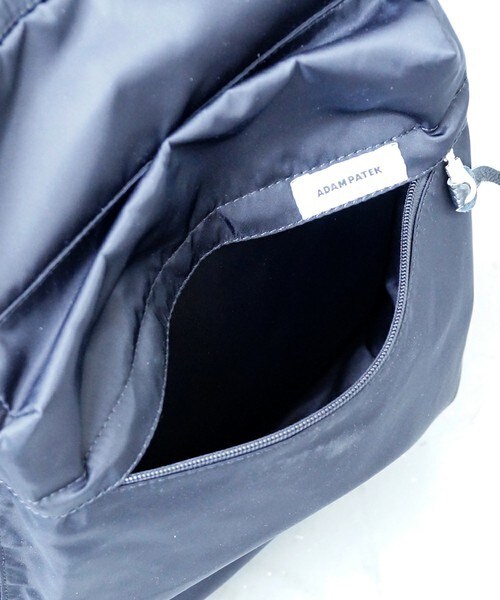 ADAM PATEK（アダムパテック）の「【16S/S 先行予約】ADAM PATEK/スクエアNYLON RYCK（バックパック/リュック・メンズ・ホワイト/ブラック・FREE）」の14枚目の写真