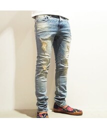 CALL&RESPONSE | ｸﾗｯｼｭﾃﾞﾆﾑﾊﾟﾝﾂ　151-1553-24(デニムパンツ)