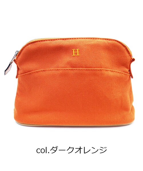 no brand（ノーブランド）の「キャンバスポーチ / バッグインバッグ