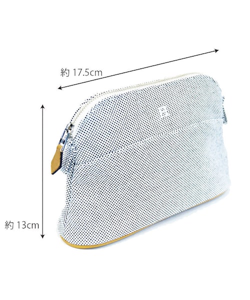 no brand（ノーブランド）の「キャンバスポーチ / バッグインバッグ