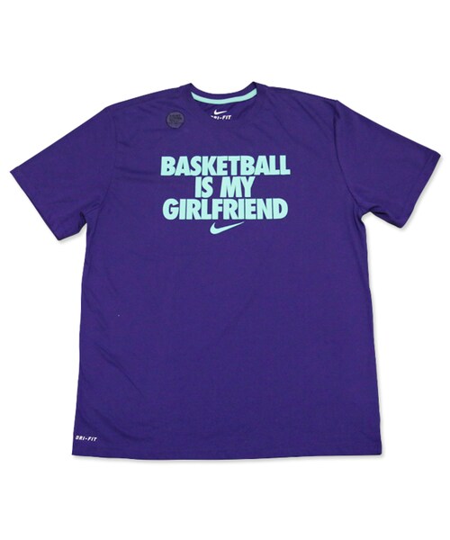 basketball is my girlfriend nike shirt