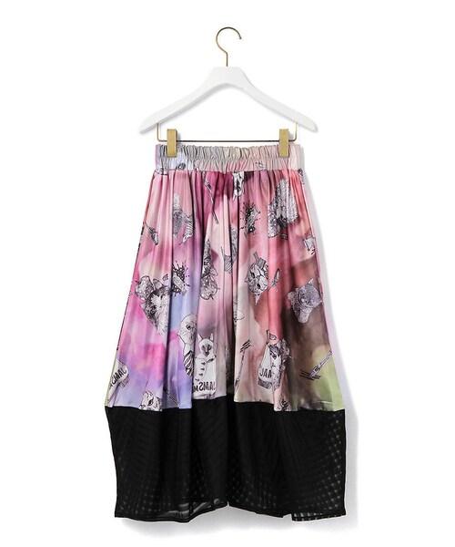 ライチ（ライチ）の「SANATORIUM |イノセンス柄コネクテッドスカート  