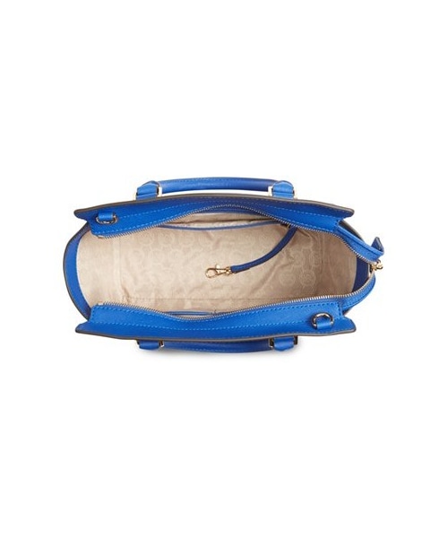 MICHAEL KORS（マイケルコース）の「MICHAEL Michael Kors 'Medium Selma' Zip Top Satchel（ショルダーバッグ・レディース・Orange/Blue/Brown・One Size）」の7枚目の写真