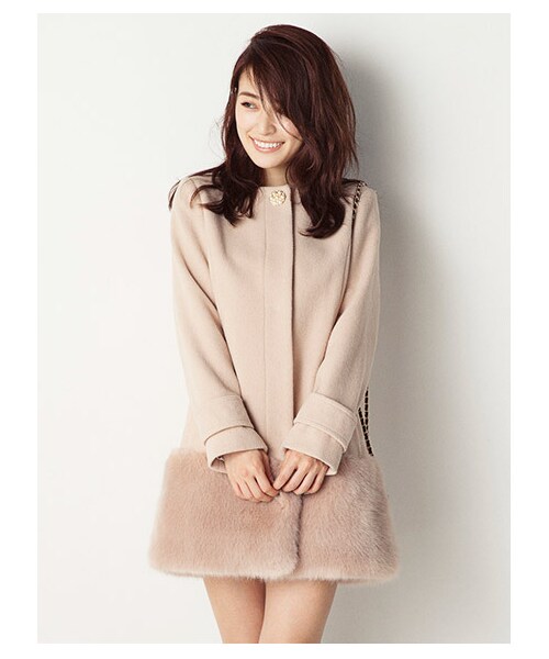 MIIA（ミーア）の「ファードッキングノーカラーコート（）」 - WEAR