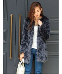 ROYAL PARTY（ロイヤルパーティー）の「ノーカラーフェイクファー