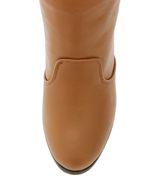 MERCURYDUO（マーキュリーデュオ）の「【GDS】 バックジップシンプルショートブーツ（シューズ・レディース・ブラック/キャメル・36/38）」の7枚目の写真