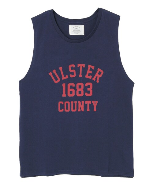 Ungrid(アングリッド)の「ULSTERプリントタンク(トップス・レディース・オフホワイト/ライトグレー/ネイビー・F)」の3枚目の写真