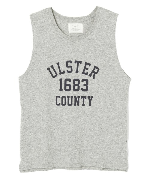 Ungrid(アングリッド)の「ULSTERプリントタンク(トップス・レディース・オフホワイト/ライトグレー/ネイビー・F)」の2枚目の写真