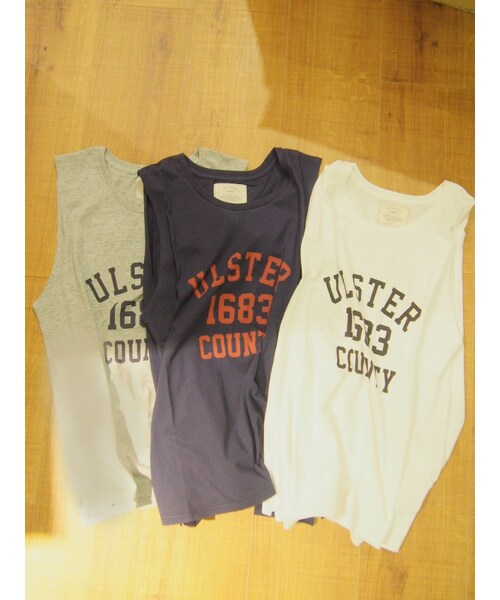 Ungrid(アングリッド)の「ULSTERプリントタンク(トップス・レディース・オフホワイト/ライトグレー/ネイビー・F)」の4枚目の写真