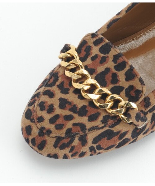 Juze（ジュゼ）の「チェーンローファー（シューズ・レディース・ブラック/グレー/ベージュ系/ワイン・SS/S/M/L/LL）」の8枚目の写真