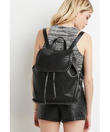 FOREVER 21 | FOREVER 21 Faux Leather Chained Backpack(バックパック/リュック)