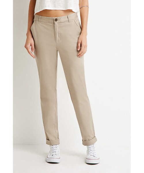 FOREVER 21（フォーエバー トゥエンティーワン）の「FOREVER 21 Classic Chino Pants（その他パンツ・レディース・Black/Blue/Beige/Green・24/25/26/27/28/29/30/31）」の20枚目の写真
