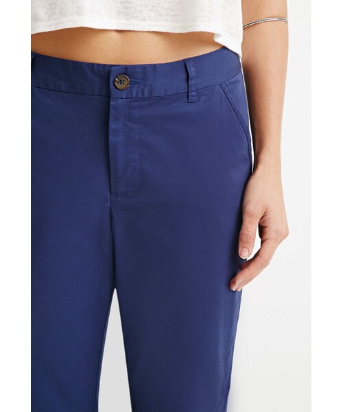 FOREVER 21（フォーエバー トゥエンティーワン）の「FOREVER 21 Classic Chino Pants（その他パンツ・レディース・Black/Blue/Beige/Green・24/25/26/27/28/29/30/31）」の19枚目の写真