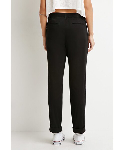 FOREVER 21（フォーエバー トゥエンティーワン）の「FOREVER 21 Classic Chino Pants（その他パンツ・レディース・Black/Blue/Beige/Green・24/25/26/27/28/29/30/31）」の7枚目の写真