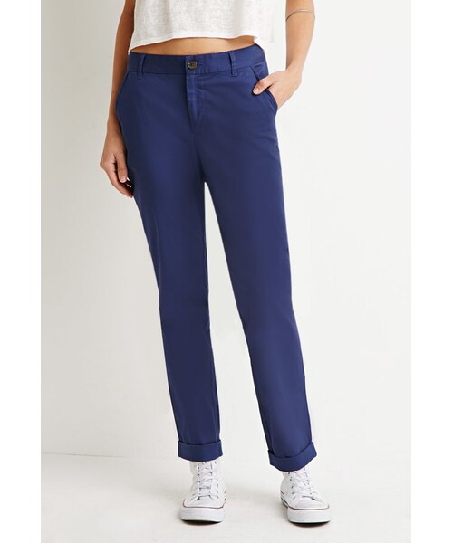 FOREVER 21（フォーエバー トゥエンティーワン）の「FOREVER 21 Classic Chino Pants（その他パンツ・レディース・Black/Blue/Beige/Green・24/25/26/27/28/29/30/31）」の17枚目の写真