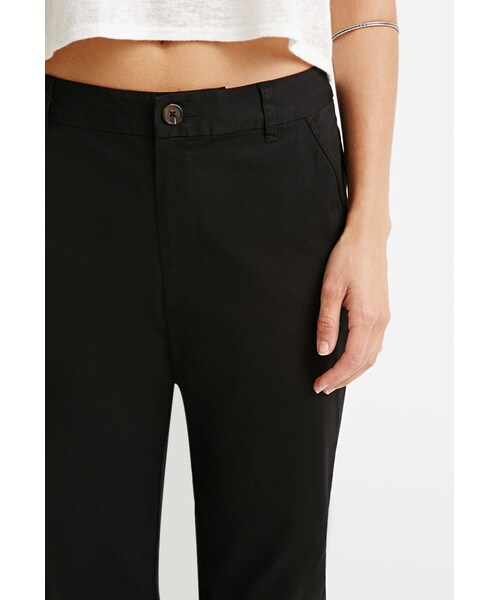 FOREVER 21（フォーエバー トゥエンティーワン）の「FOREVER 21 Classic Chino Pants（その他パンツ・レディース・Black/Blue/Beige/Green・24/25/26/27/28/29/30/31）」の8枚目の写真