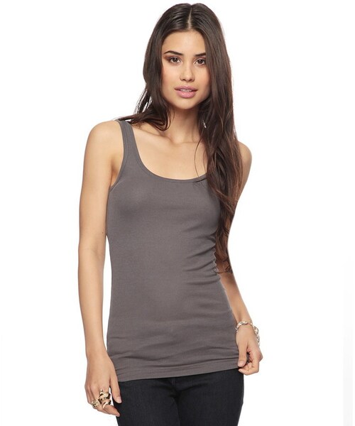 FOREVER 21(フォーエバー トゥエンティーワン)の「FOREVER 21 Essential Rib Knit Tank(タンクトップ・レディース・Red/Blue/Gray・Small)」の14枚目の写真