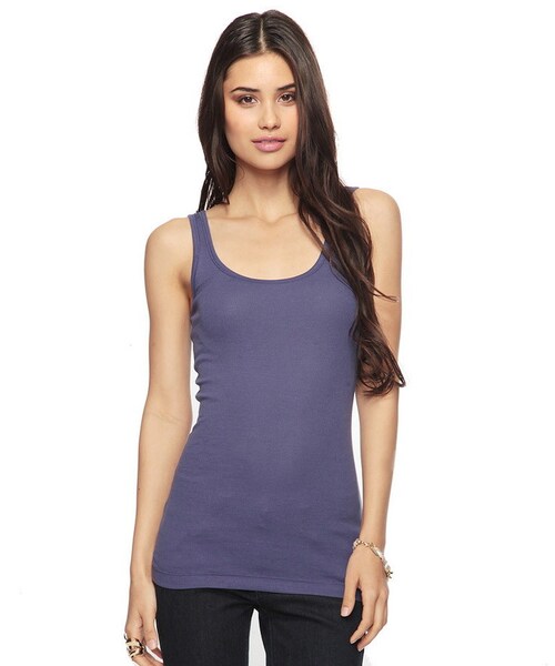 FOREVER 21(フォーエバー トゥエンティーワン)の「FOREVER 21 Essential Rib Knit Tank(タンクトップ・レディース・Red/Blue/Gray・Small)」の15枚目の写真