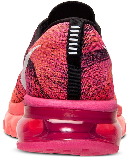NIKE(ナイキ)の「Nike Women's Flyknit Air Max Running Sneakers from Finish Line(スニーカー・レディース・Red・6/6.5/7/7.5/8/8.5/9/9.5/10/10.5/11)」の2枚目の写真