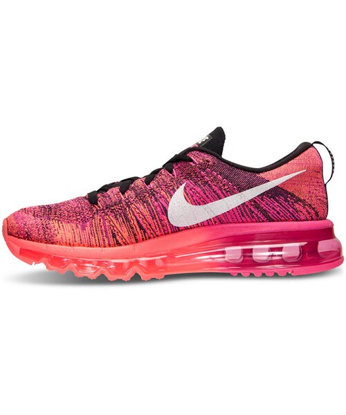 NIKE(ナイキ)の「Nike Women's Flyknit Air Max Running Sneakers from Finish Line(スニーカー・レディース・Red・6/6.5/7/7.5/8/8.5/9/9.5/10/10.5/11)」の5枚目の写真