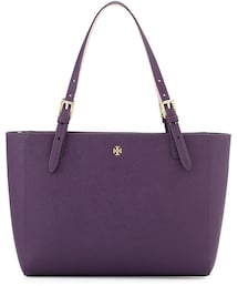 TORY BURCH | Tory Burch York Small Saffiano Leather Tote Bag, Purple Iris(トートバッグ)