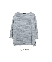 NETSTAR | スラブ素材のルーズフィットTシャツ(Tシャツ/カットソー)