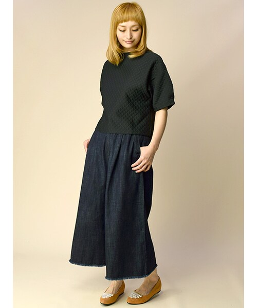 w closet(ダブルクローゼット)の「パール付きインヒールパンプス(シューズ・レディース・キャメル/グリーン/ブラック・M/L)」の10枚目の写真