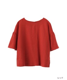 w closet | フレア袖後ろ開きブラウス(トップス)