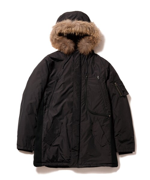 glamb（グラム）の「Barkley down JKT（ジャケット/アウター・メンズ・White/Burgundy/Black・Size1/Size2/Size3/Size4）」の3枚目の写真