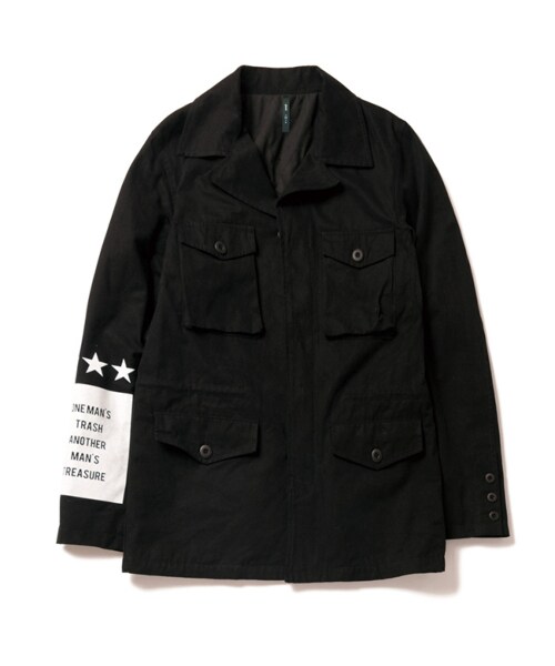 glamb（グラム）の「Marques M-65（ジャケット/アウター・メンズ・Camoufla/Red check/Black・Size1/Size2/Size3/Size4）」の2枚目の写真