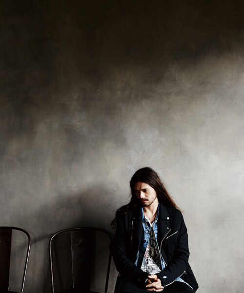 glamb(グラム)の「Lucy knit denim JKT(ジャケット/アウター・メンズ・Indigo・Size1/Size2/Size3/Size4)」の12枚目の写真