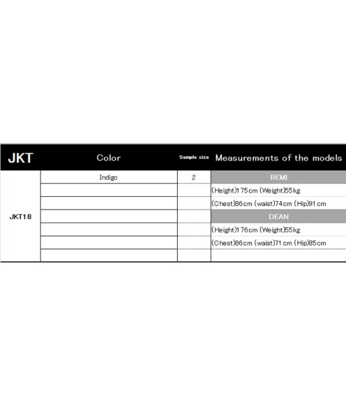 glamb(グラム)の「Lucy knit denim JKT(ジャケット/アウター・メンズ・Indigo・Size1/Size2/Size3/Size4)」の15枚目の写真