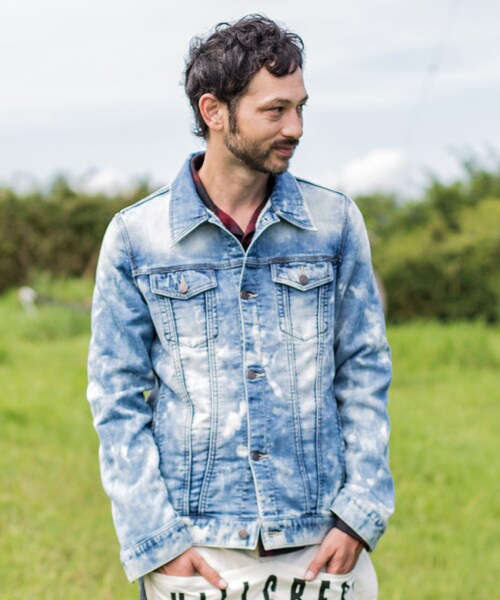 glamb(グラム)の「Lucy knit denim JKT(ジャケット/アウター・メンズ・Indigo・Size1/Size2/Size3/Size4)」の14枚目の写真