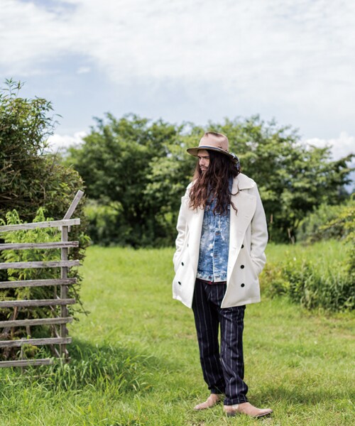 glamb(グラム)の「Lucy knit denim JKT(ジャケット/アウター・メンズ・Indigo・Size1/Size2/Size3/Size4)」の10枚目の写真